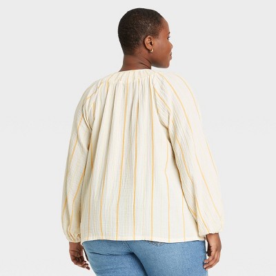 yellow blouses at target