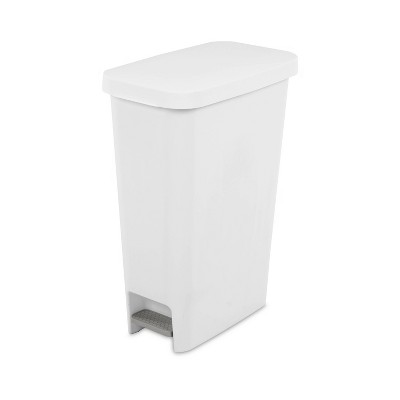 Photo 1 of 11gal Slim Step Trash Can - Room Essentials