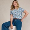 Lands' End Women's Relaxed Supima Cotton T-Shirt - 4 of 4