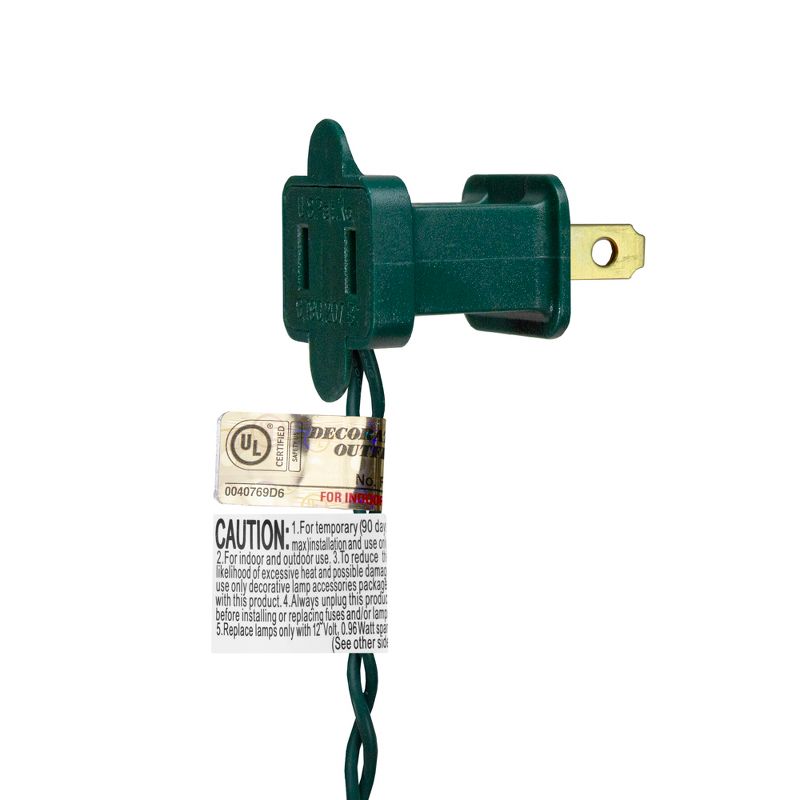 Northlight 50ct Mini String Lights Green - 10' Green Wire, 3 of 4