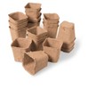 Gardener's Supply Company Biodegradable Square Pots 3-1/2” | Wood Fiber Seed Starting Pots Plant Right into Garden for Easy Outdoor Transplanting- Set - 3 of 3