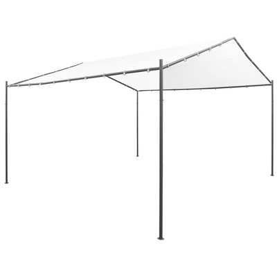 vidaXL Garden Gazebo 157.5"x157.5"x102.4" White 0.6 oz/ftÂ²