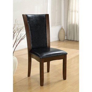 NicBex Contemporary Leatherette Cushioned Dining Chairs with High Back,Set of 2,Ergonomics Side Chairs for Dining Room,Solid Wood Frame - 1 of 4