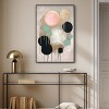 Art Remedy Spheres with Gold Contemporary Shapes Abstract Wall Art Framed - 2 of 4