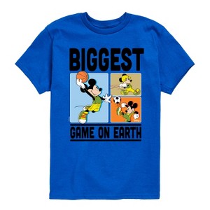 Boys' - Disney - Biggest Game On Earth Short Sleeve Graphic T-Shirt - 1 of 4