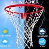 Basketball Net Outdoor,(7.16 oz) 12 Loops Professional Heavy Duty Basketball Net Replacement - 4 of 4