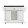 Glenwillow Home Kitchen Cart with Locking Casters - 3 of 4