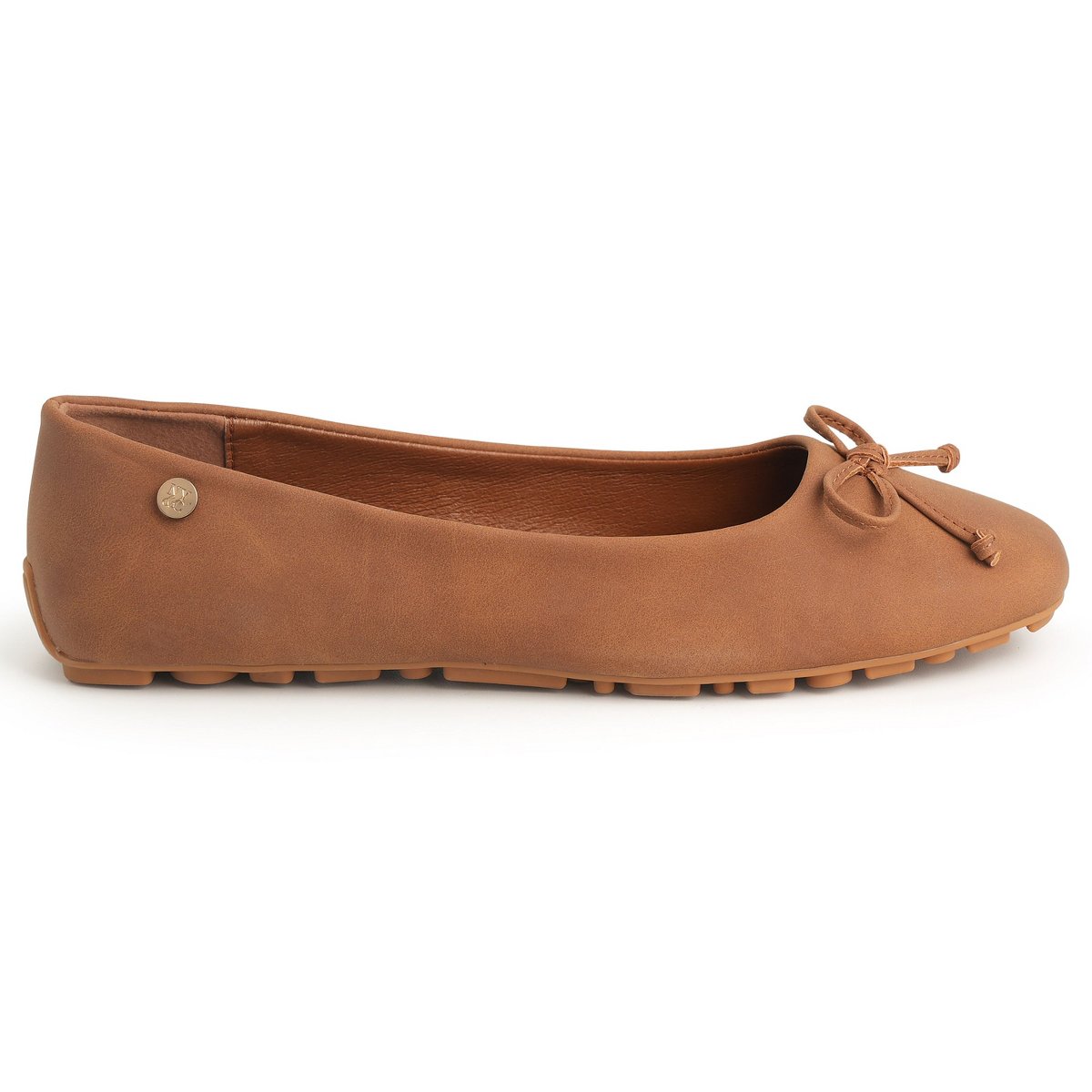 Обувь New York & Company Women's Frankie Ballet Flats - 8, COGNAC — фото 2
