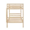 AZL1 Life Concept Beds Twin Sturdy Wood Frame Easy Assembly Reliable and Safe Sleep Multi-Purpose for Kids Room, Natural, 78.35"*43.7"*61.81" - 3 of 4