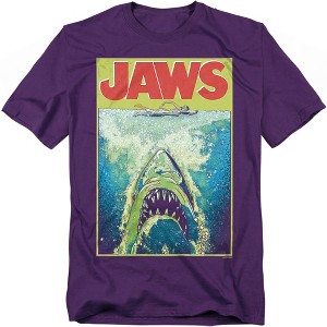 Jaws Bright Jaws Adult T-Shirt - 1 of 4