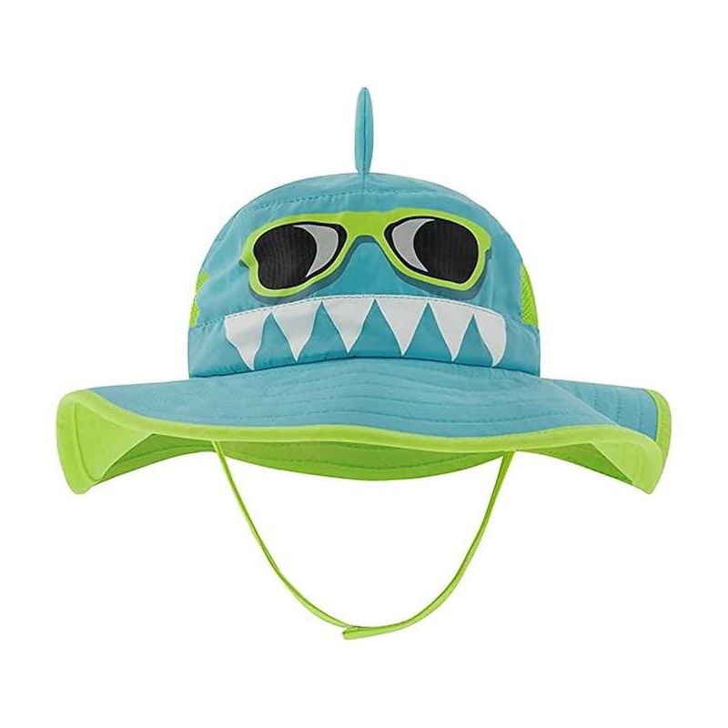 Addie & Tate Kid's Sun Hat for Boys and Girls with UV Protection, Toddlers and kids Ages 2-7 Years (Shark), 1 of 4
