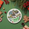 Serene Central Park New York Landmarks Ornament, American Urban Oasis Heritage Gift and Travel Souvenir| OrnamentallyYou - 4 of 4