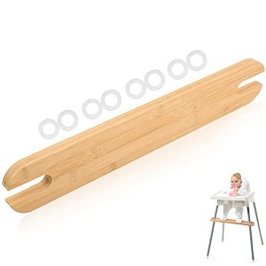 Impresa Bamboo Foot Rest for IKEA High Chair Accessories - Wooden Foot Rest Compatible with IKEA Antilop High Chair & More - 1 of 4