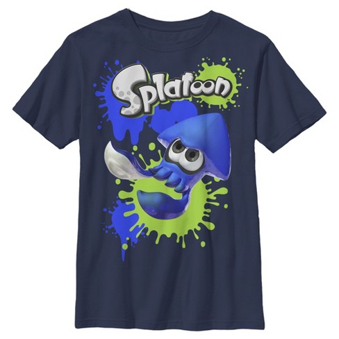 Svaghed Ansvarlige person Ærlighed Boy's Nintendo Splatoon Spleediddle Splat T-shirt : Target