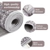 Area Rugs Traditional Vintage Floral Printed Rug Washable Non Slip Floor Carpet Soft Low Pile Rug for Living Room - 4 of 4