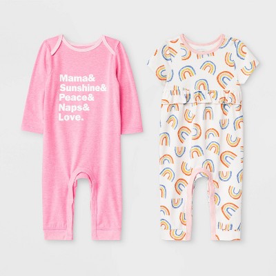 target baby girl romper