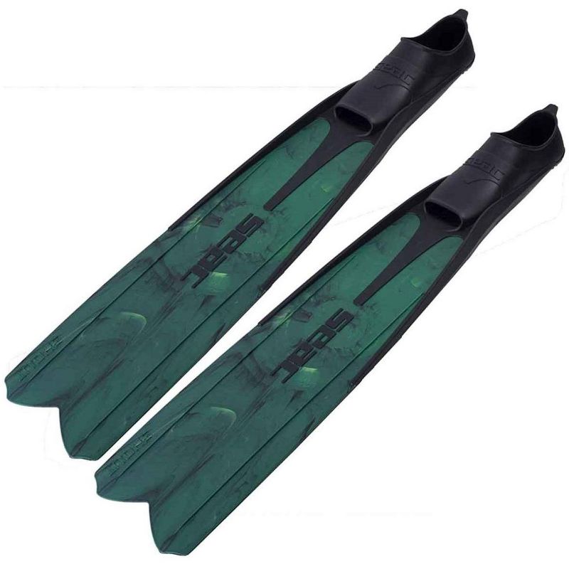 SEAC Shout Camo Long Free Diving Soft and Powerful Fins for Spearfishing, 2 of 4