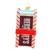 Christopher Radko 5.75 In Hershey's Sweetest Sleigh Chocolate Candy Peppermint Tree Ornaments - 2 of 3
