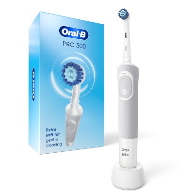Oral-B Pro 300 Vitality Rechargeable Electric Toothbrush with Brush Head - White