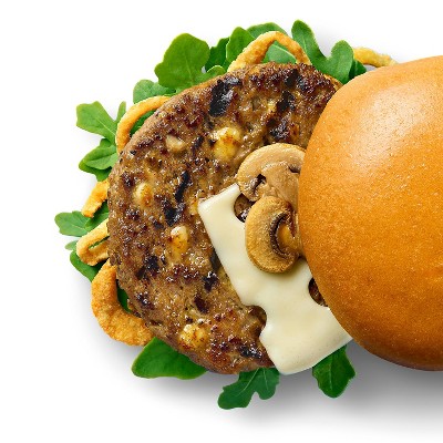 Mushroom Swiss Beef Patties - Frozen - 32oz/6ct - Good & Gather™