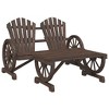 vidaXL 2 Piece Patio Lounge Set Solid Wood Fir - 2 of 4
