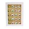 Craftoutlet.Com 1.25 In Holly And Cardinal Ornament Set Mini Holly Cardinal Tree Ornament Sets - 2 of 3