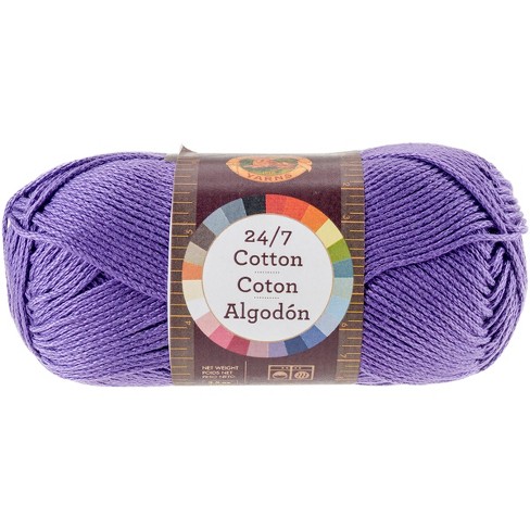 Lion Brand 24/7 Cotton 761-147B Purple – thekraftymobile