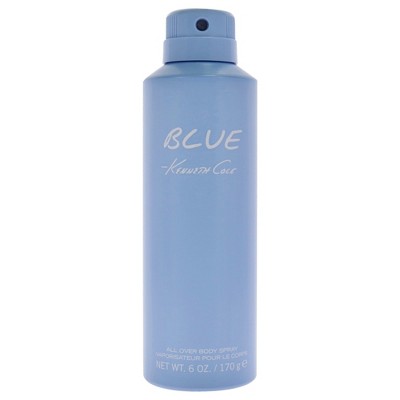 Kenneth Cole Blue Body Spray for Men 6 oz | Invigorating Fresh Cologne with Citrus & Woody Aromatic Notes | Lightweight Long Lasting Men’s Body Spray