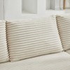 73.6" Corduroy Cloud Modular Sectional Sofa Bed with Double Chaise - 4 of 4