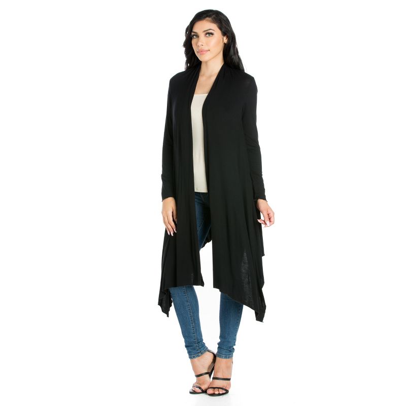 Open Front Womens Cardigan, 2 of 5