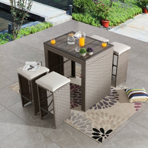 5pc Outdoor Bar Set Patio Festival Target