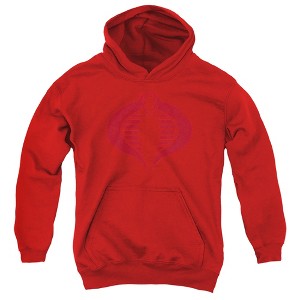 Boys’ G.I. Joe Cobra Logo Hooded Sweatshirt - 1 of 4