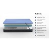 Vynxaria 12-Inch Twin Hybrid Kids Mattress, Cooling GelCare Memory Foam & 320 Wrapped Coils, 6-Layer, Blue Ice Yarn Cover, Adjustable Base Compatible - 3 of 4