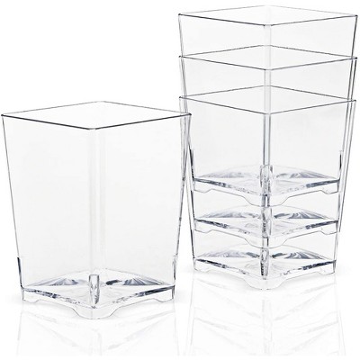 Clear Plastic Disposable Dessert Cups - 2.5 inch Height, 1000 Count