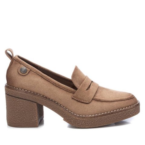 Обувь Refresh Shoes Women's heeled moccasins 170994 TAUPE 9.5