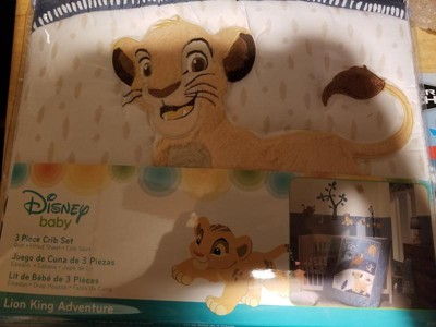 Lion king crib store set for boy