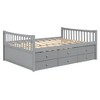 Luxystar Full & Twin size Daybed with Twin size Trundle and Drawers for bedroom abd studio apartment - 3 of 4
