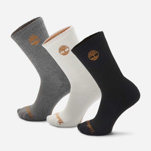 Timberland Newmarket 3-Pack Half Cushion Crew Sock - 1 of 2