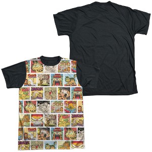 Men's Garfield 40Th Collage Short Sleeve Costume T-Shirt - 1 of 4
