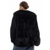 June + Vie by Roaman's Faux Fur Coat - 3 of 4
