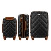 IZOD Fit Lightweight ABS Hard Shell Luggage Set - 3-Piece (20", 24", 28") with 360° Dual Spinner Wheels & Combo Lock - 4 of 4