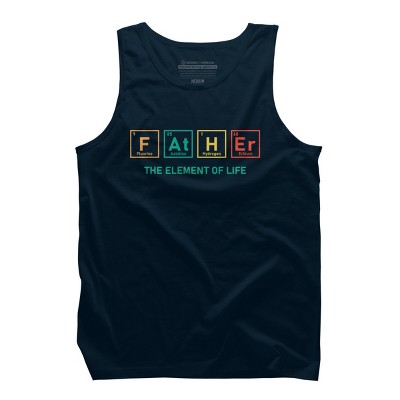Men's Design By Humans Dad Handsome, Charming, See Also ATM By Tank Top