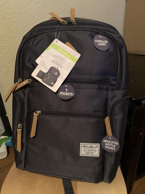 Eddie Bauer Highlands Peak Diaper Bag Backpack - Blue : Target