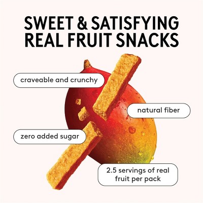 Kencko Dried Mango Fruit Snaps - 1oz