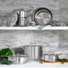 Cuisinart Classic MutliClad Pro 8qt Stainless Steel Tri-Ply Stockpot with Cover MCP66-24N - Silver: Dishwasher & Induction Safe - 4 of 4