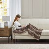 Gulches Luxuriously Soft Reversible Faux Fur Blanket - Oeko-Tex Certified, Machine Washable with Gentle Care - 3 of 4