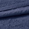 3 Pcs Elegant Reversible Fitted Bedspread Set, Classic Stitch Pattern Rich Depth and Texture Bedding Set, All Season Home Textile fits Lux Bedroom Decor - 4 of 4