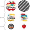 Big Dot of Happiness Teacher Retirement - Happy Retirement Party Giant Circle Confetti - Party Decorations - Large Confetti 27 Count - 2 of 4