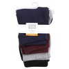 Hudson Baby Boys Cotton Pants and Leggings, Navy Burgundy Black - 2 of 4