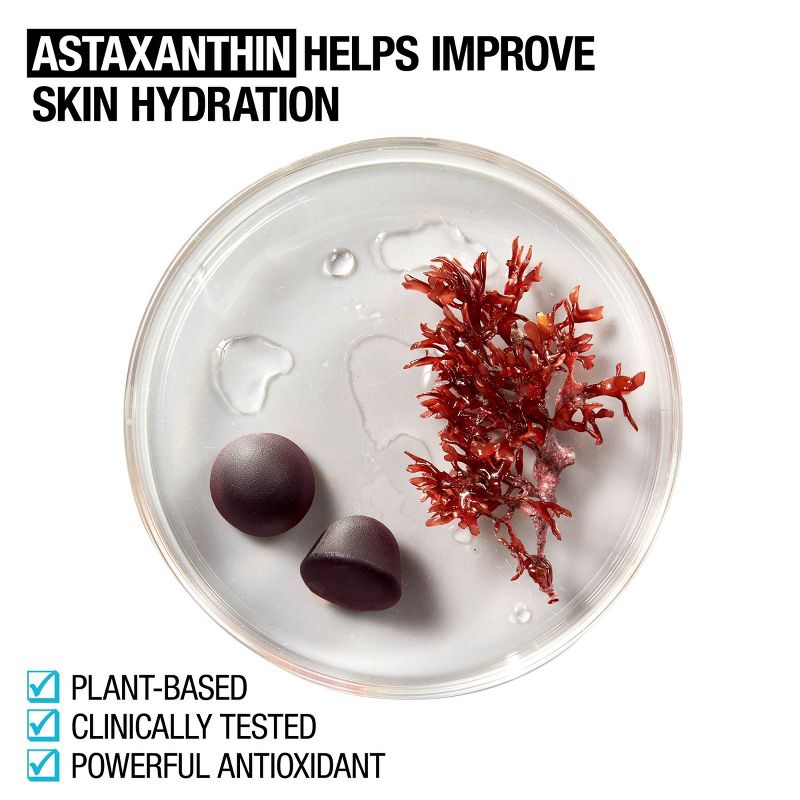 Neutrogena Skin Hydration Astaxanthin Gummies with Vitamin C - Berry Flavor - 60 ct, 6 of 12
